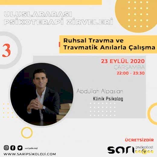 Ruhsal Travma ve Travmatik Anılarla Çalışma