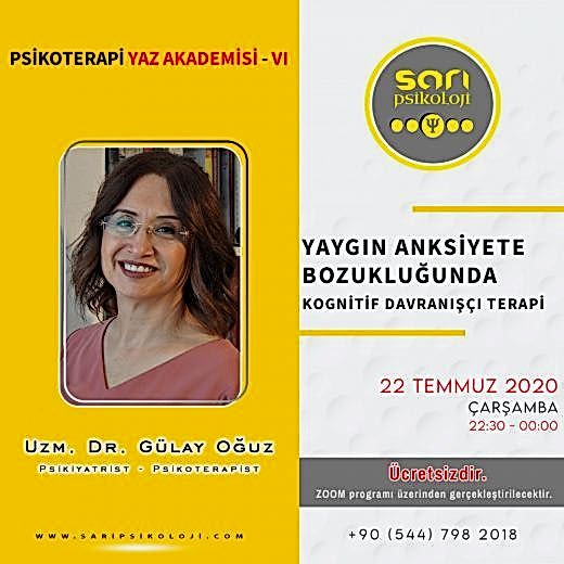 Yaygın Anksiyete Bozukluğunda Kognitif Davranışçı Danışmanlığı