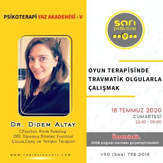 Oyun Danışmanlığınde Travmatik Olgularla Çalışmak